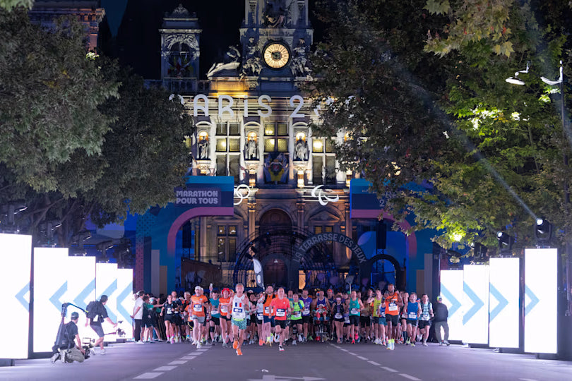 Running Through the Heart of Paris on an Olympic Track