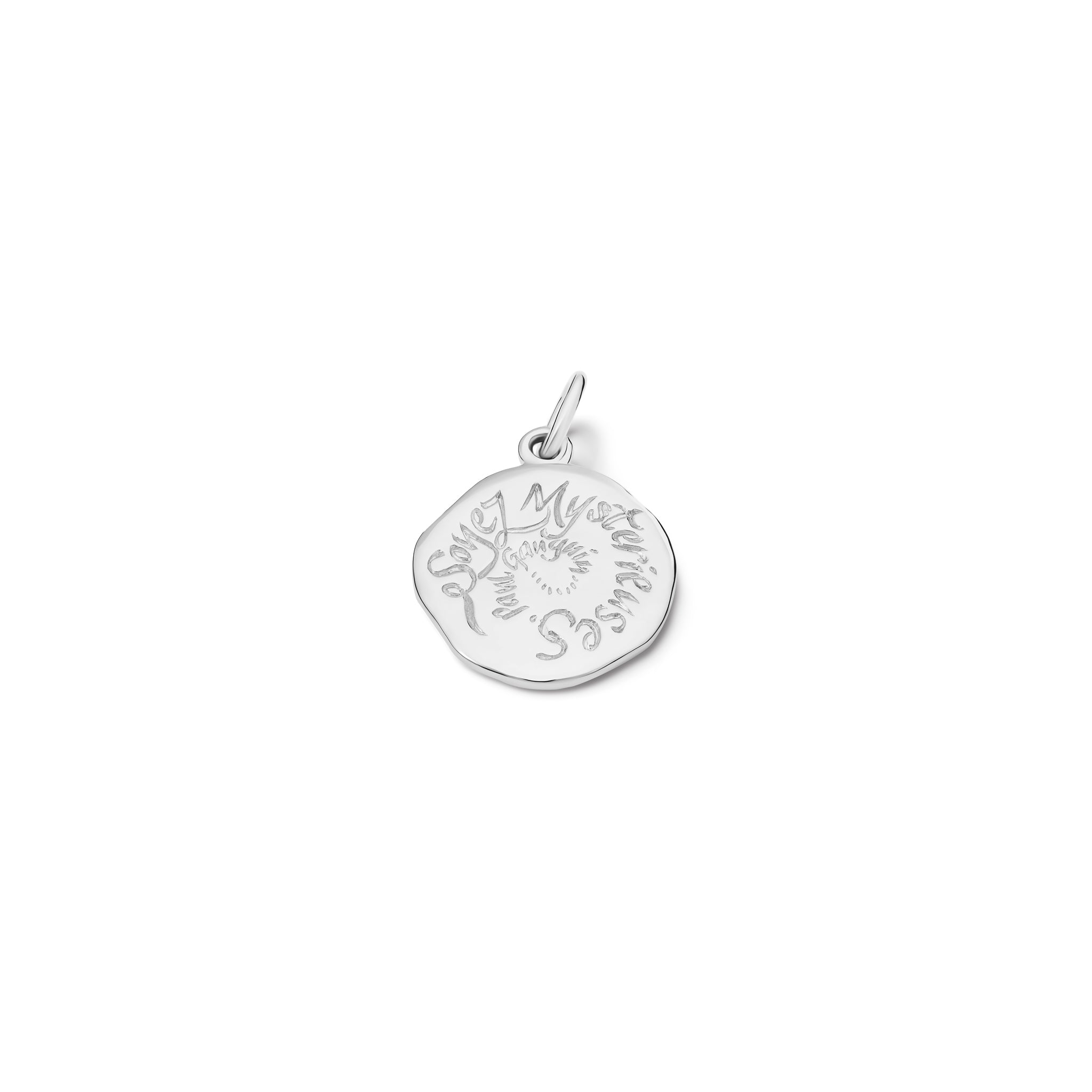 Soyez Mystérieuses Quote Pendant Silver