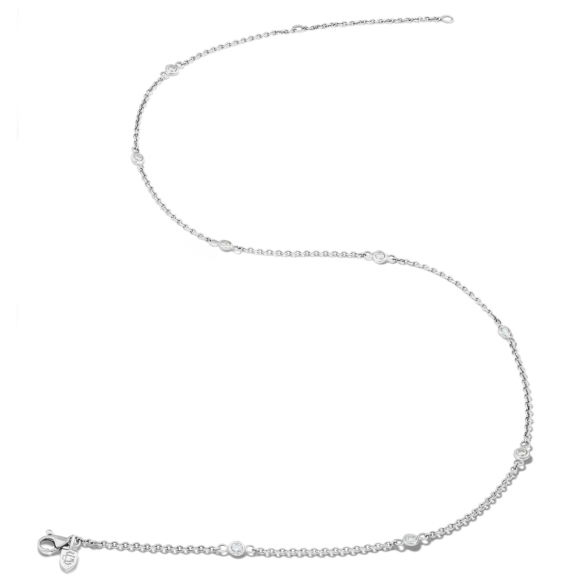 Isla Chain White Gold - Diamond