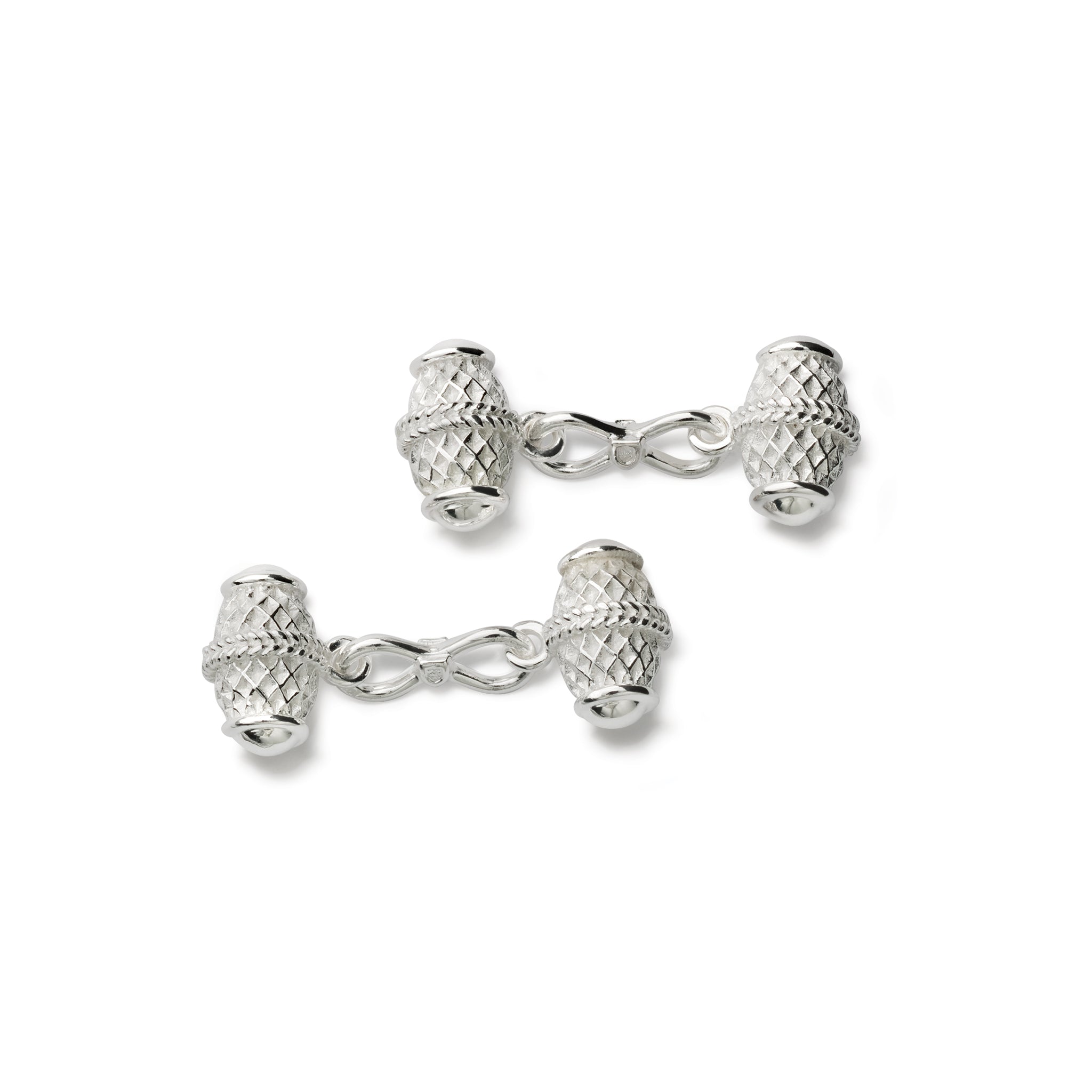 Iguminov Double Ended Cufflinks Silver