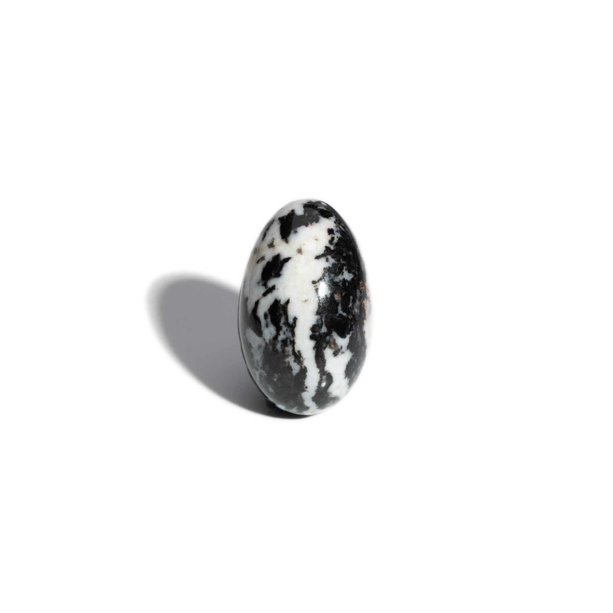 Gemstone Egg - Zebra Jasper