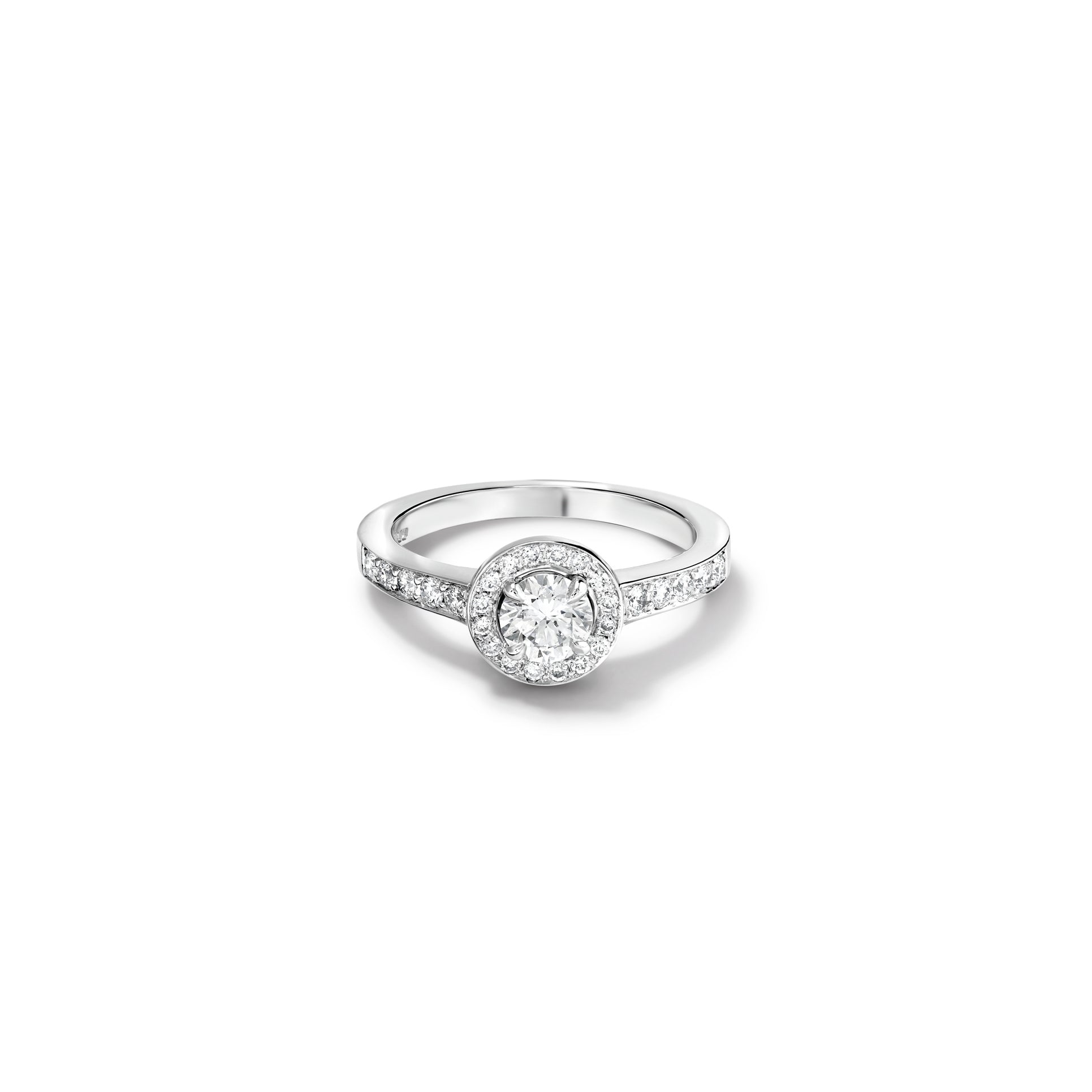 Rosa Engagement Ring Platinum - Diamond