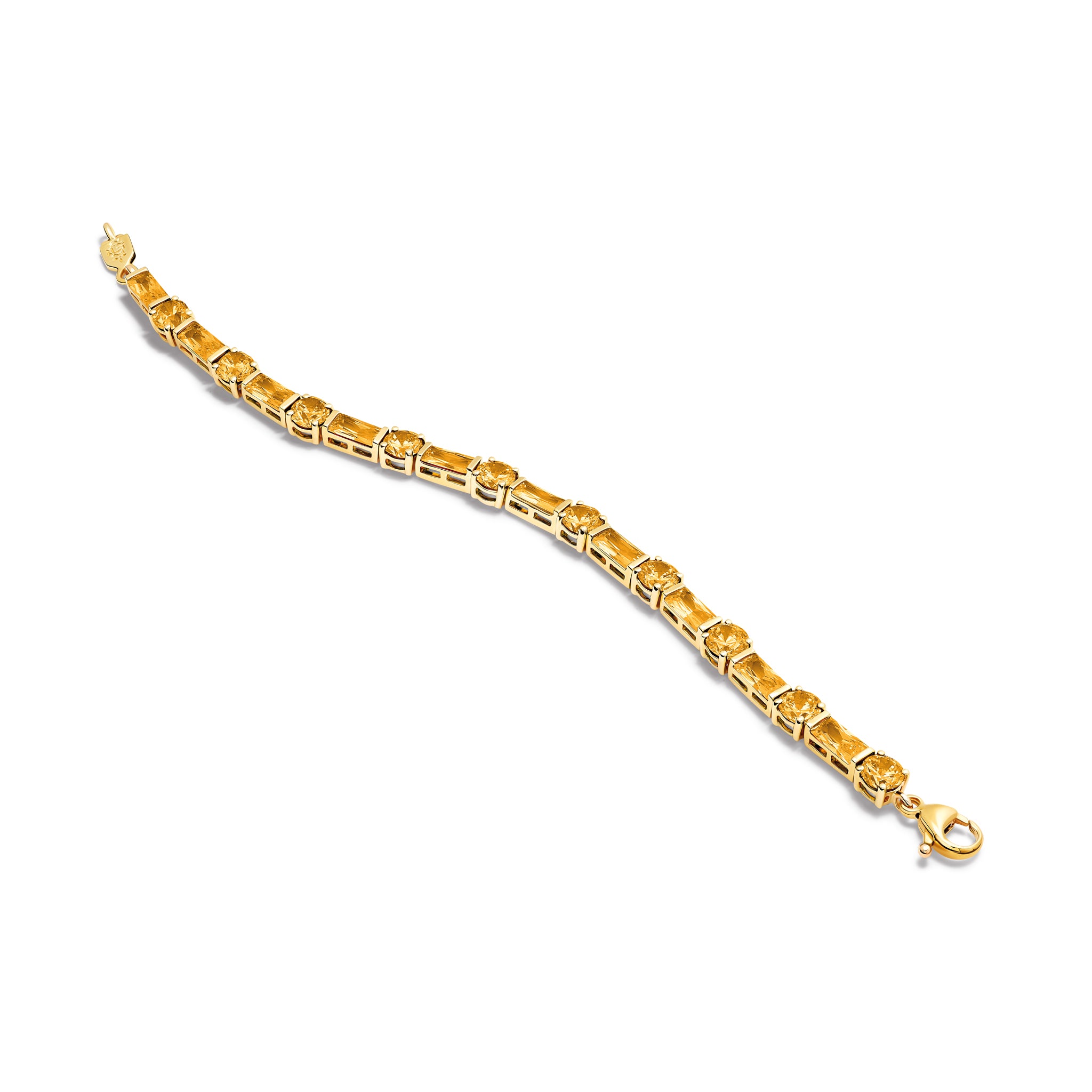 Roi Soleil Bracelet Yellow Gold - Citrine