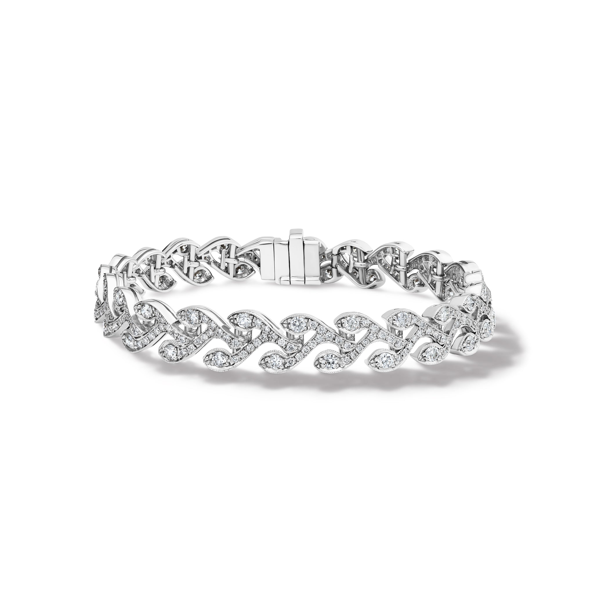 Rosemary Bracelet 18ct White Gold - Diamond